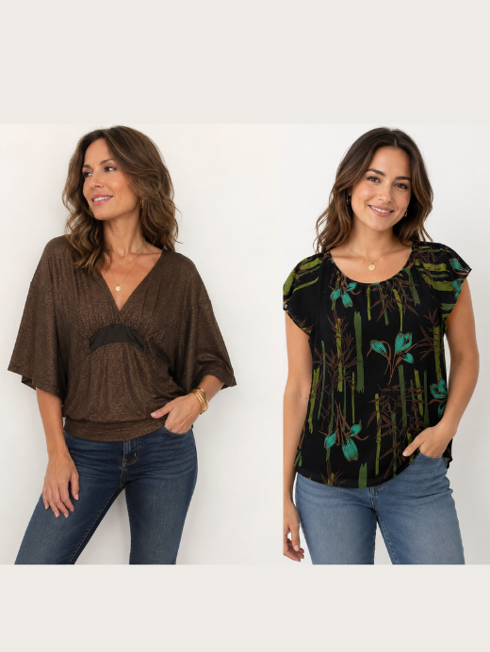 Y2K BCBGirls BCBGMaxazria Womens Top Size S Sparkly Sheer Boho Lot of 2